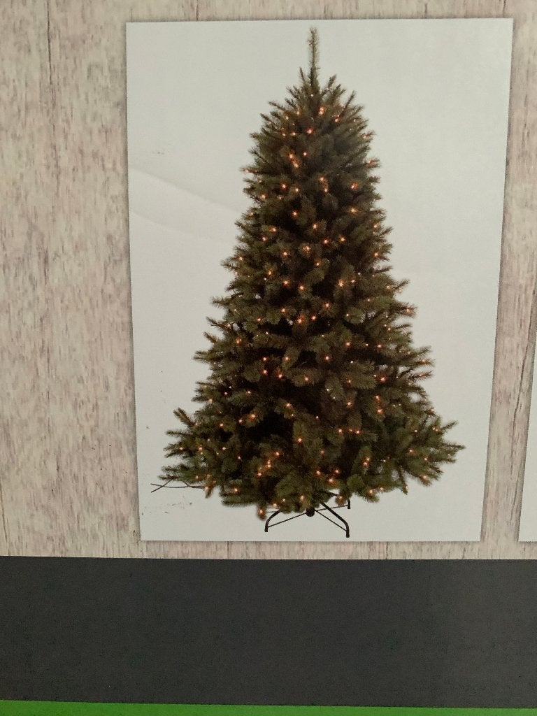Kunstkerstboom Trumph Romagne met verlichting, Ophalen, Zo goed als nieuw