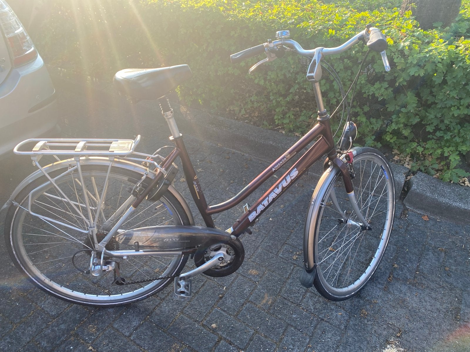 Batavus aluminium damesfiets met versnellingen, Ophalen, Velgrem, Versnellingen, Batavus