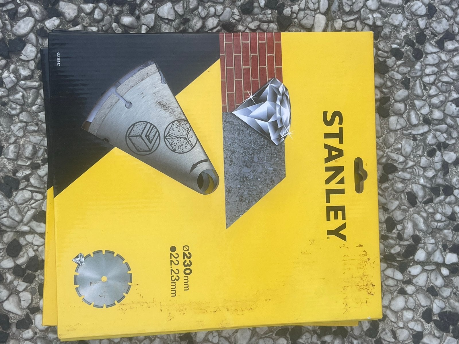 Diamantzaagbladen Stanley en Husqvarna, Ophalen, Cirkelzaag, 70 mm of meer, Nieuw