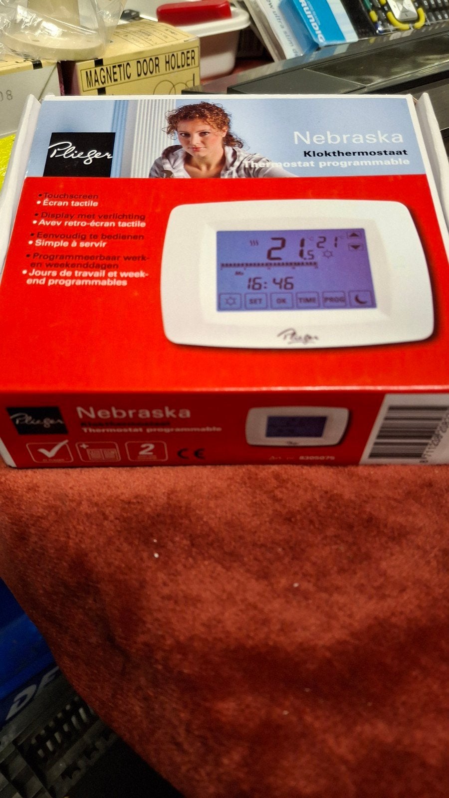 Programeerbare kamerthermostaat, Ophalen, Nieuw