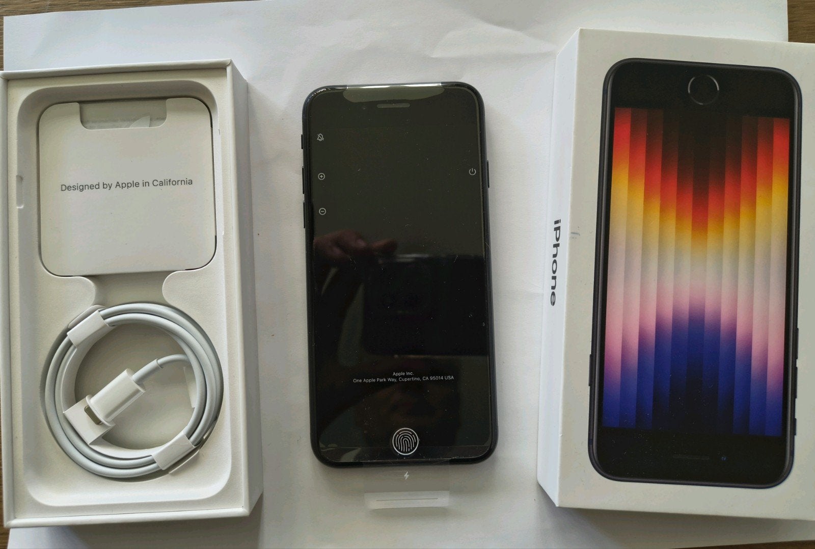 iPhone SE (2022) 64GB Zwart - Nieuw, Zwart, Nieuw, Ophalen of Verzenden, 64 GB