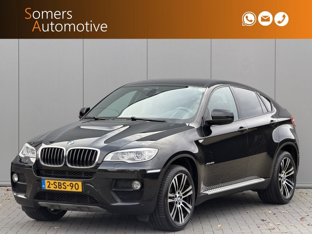 BMW X6 xDrive35i M Sport High Executive | Comfortstoelen | 2, Auto's, BMW, Euro 5, Gebruikt, Zwart, 4 stoelen