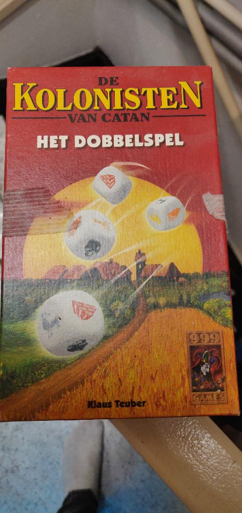 Kolonisten van catan dobbelspel, Drie of vier spelers, Ophalen of Verzenden, Zo goed als nieuw