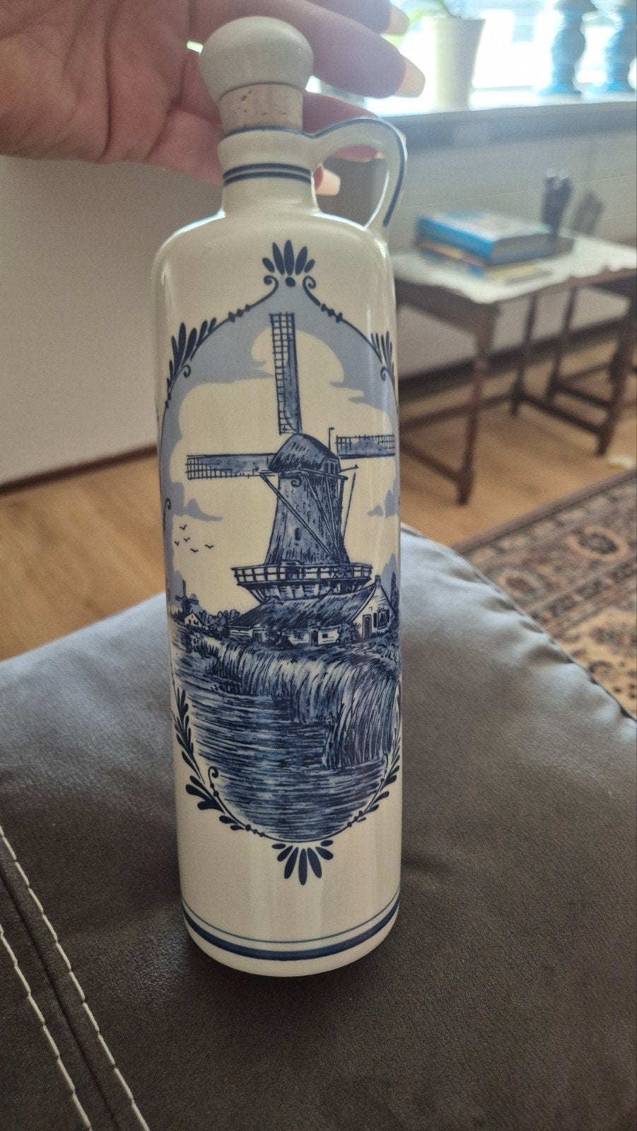 Vintage Delfs Jenever Kruik - Bols Royal Distilleries, Ophalen of Verzenden