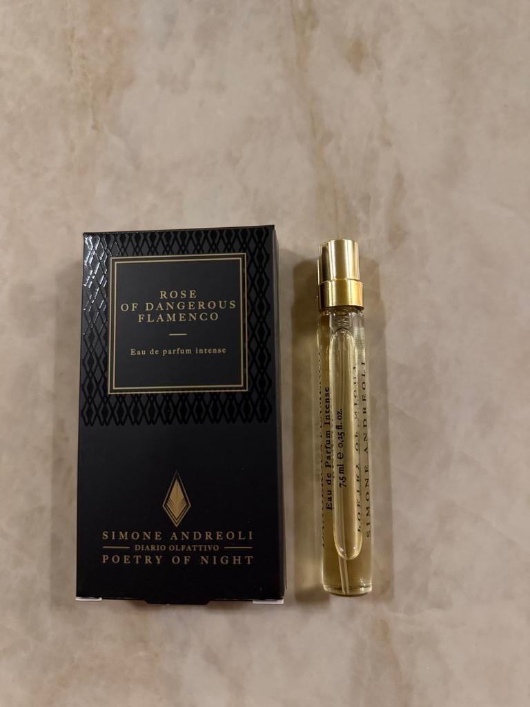 Simone Andreoli Rose of Dangerous Flamenco - 7.5ml, Sieraden, Tassen en Uiterlijk, Uiterlijk | Parfum, Ophalen of Verzenden, Nieuw