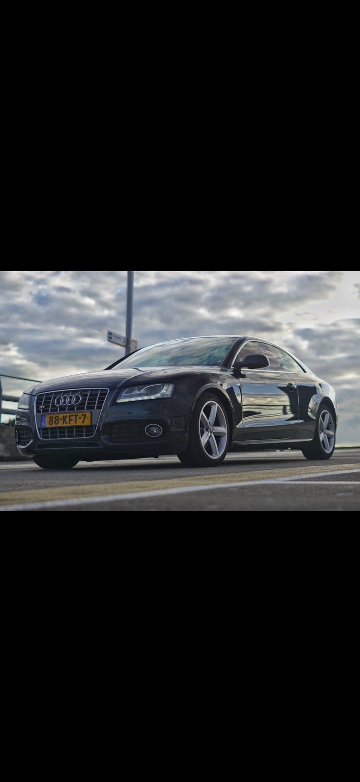 Audi A5 2.0 Tfsi 132KW Coupe Multitronic 2009 Zwart, Auto's, 4 cilinders, 1984 cc, Zwart, Particulier