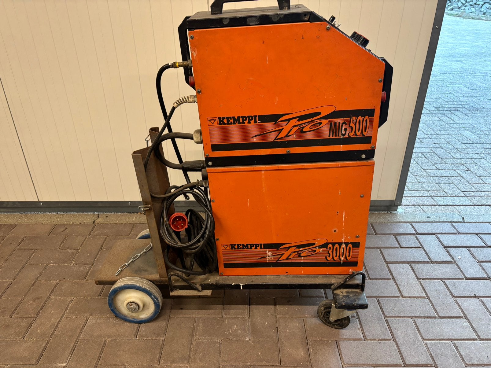 Kemppi pro 500, Doe-het-zelf en Verbouw, Ophalen, Zo goed als nieuw, 250 ampère of meer, Co2