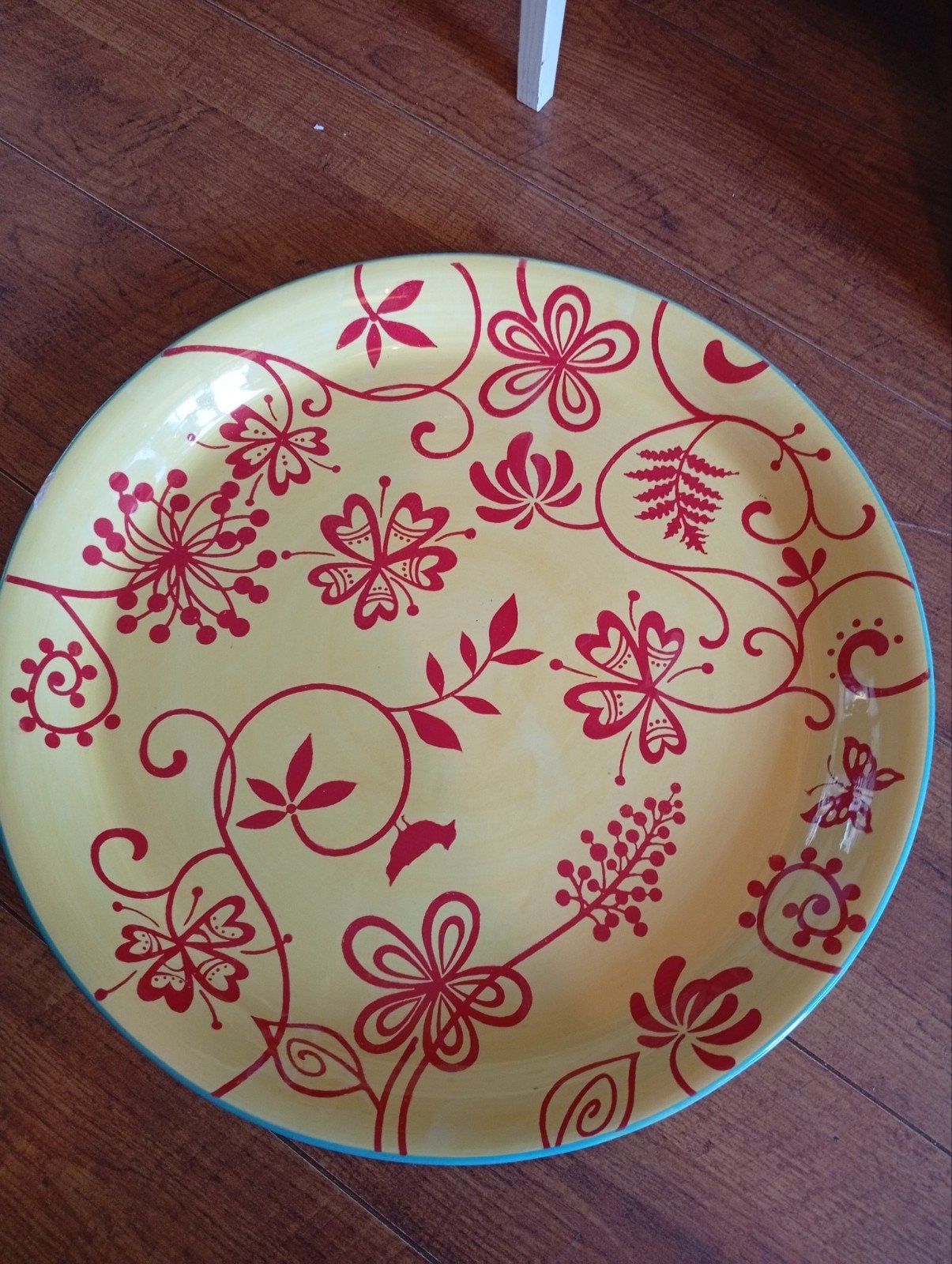 Grote Riverdale serveerschaal / fruitschaal (50 cm), Ophalen, Gebruikt