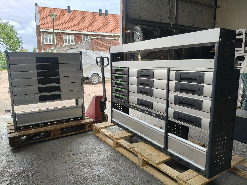 Bott set (2583) L 103 B 43 H 112 / L 181 B 33 H 120 € 1499, Ophalen, Zo goed als nieuw, Hank, Info@laaiin.nl