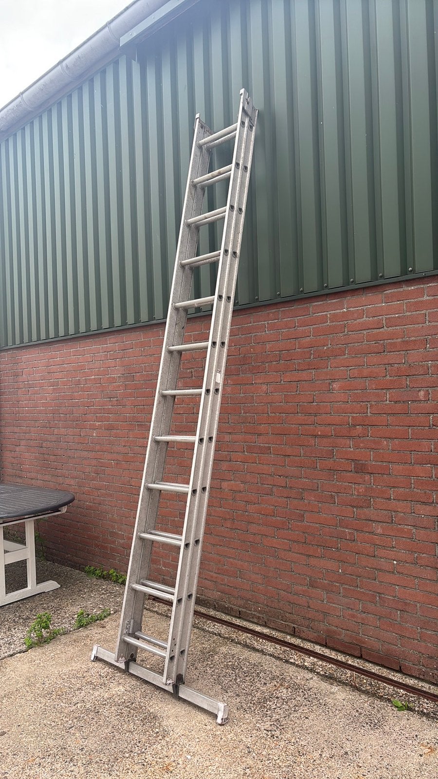 Ladder, Doe-het-zelf en Verbouw, Ladders en Trappen, Ophalen, 4 meter of meer