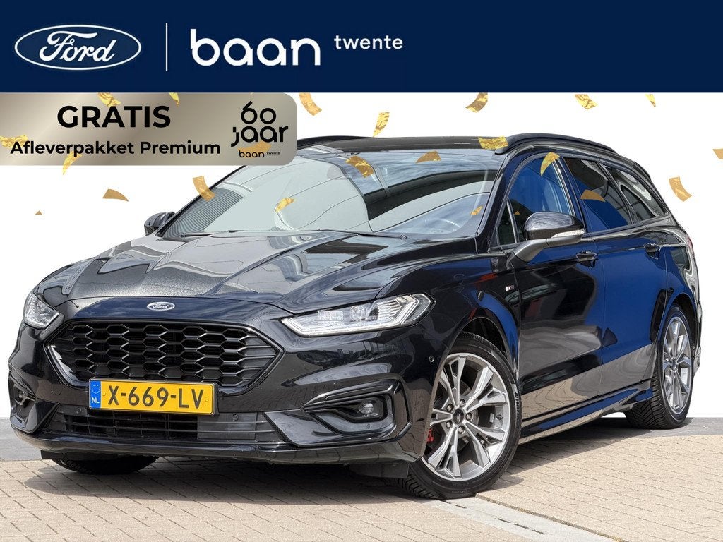 Ford Mondeo Wagon 2.0 IVCT HEV ST-Line, Auto's, Ford, Gebruikt, 4 cilinders, Leder en Stof, Hybride Elektrisch/Benzine