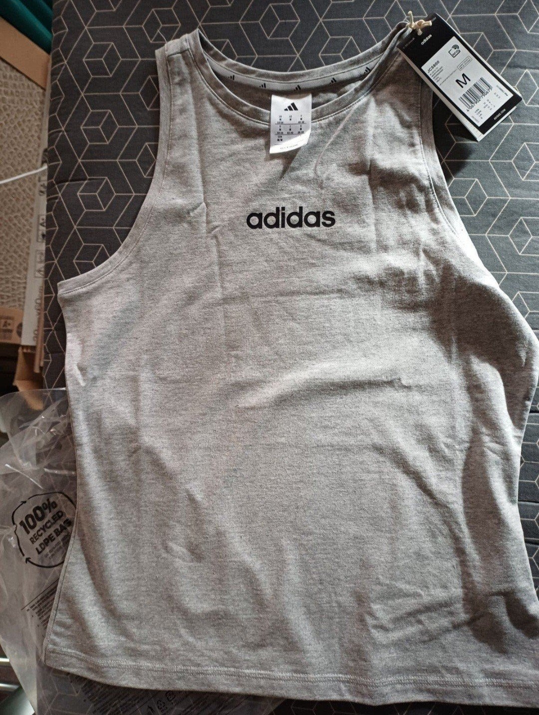 NIEUWE GRIJZE ADIDAS SPORTTOP MT M, Kleding | Dames, Adidas, Nieuw, Fitness of Aerobics, Grijs