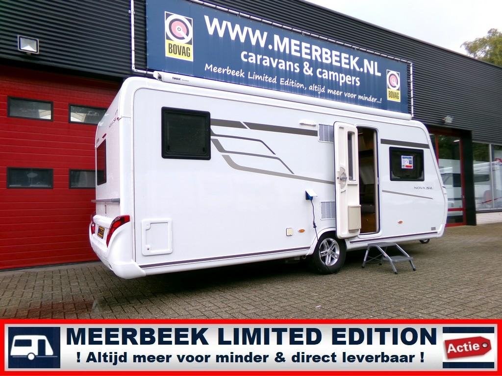 Eriba Nova SL 545 +MOVER +AIRCO +THULE +VLOERVERWARMING +ALU, Caravans en Kamperen, Rondzit, Schokbreker, Particulier, Overige typen