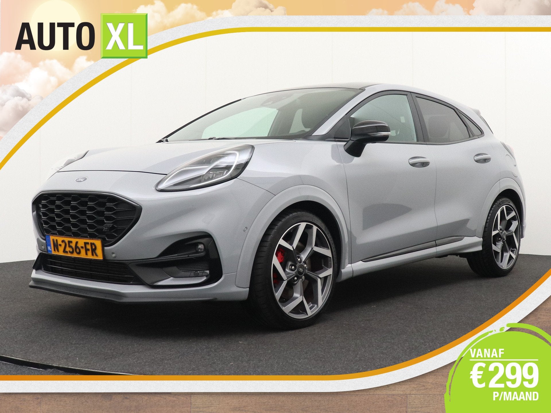 Ford Puma 1.5 200 PK ST-X Recaro/Kuipstoelen 19'LMV B&O-Soun, Auto's, Ford, Voorwielaandrijving, 1258 kg, Leder en Stof, Origineel Nederlands