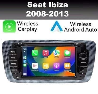 Seat Ibiza 2008-2013 android 14 navigatie carplay dab+ wifi, Ophalen of Verzenden, Nieuw
