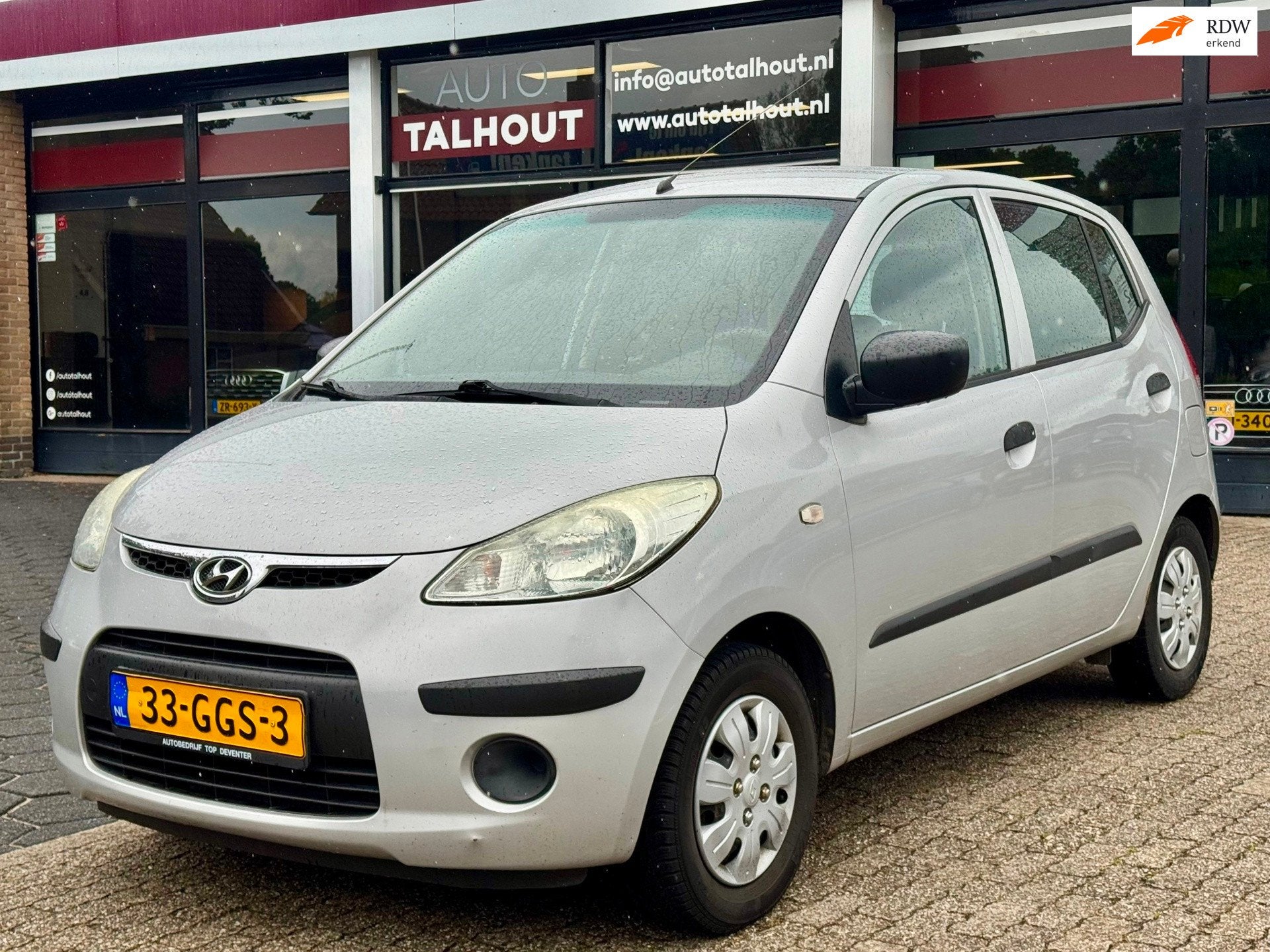 Hyundai I10 1.1 Active - 5 DEURS AUX, NIEUWE APK, Auto's, Hyundai, Voorwielaandrijving, Stof, Gebruikt, 4 cilinders