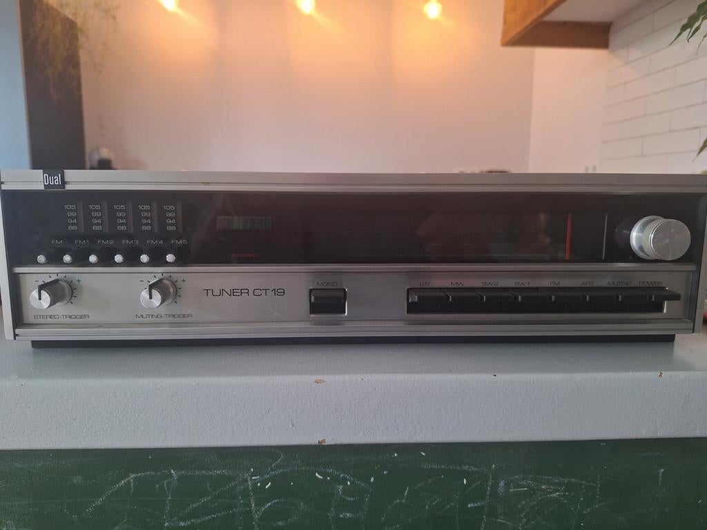 Dual tuner CT 19 vintage, Ophalen of Verzenden