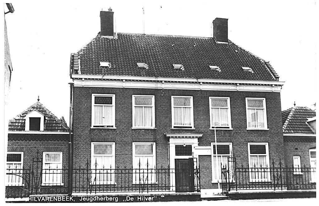 804482 Hilvarenbeek N B 1971 De Hilver Gelopen met Postzegel, Ophalen of Verzenden, 1960 tot 1980, Gelopen, Noord-Brabant