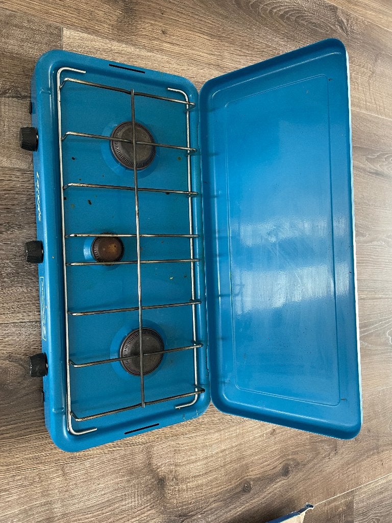 Camping gasstel, Caravans en Kamperen, Ophalen, Gebruikt