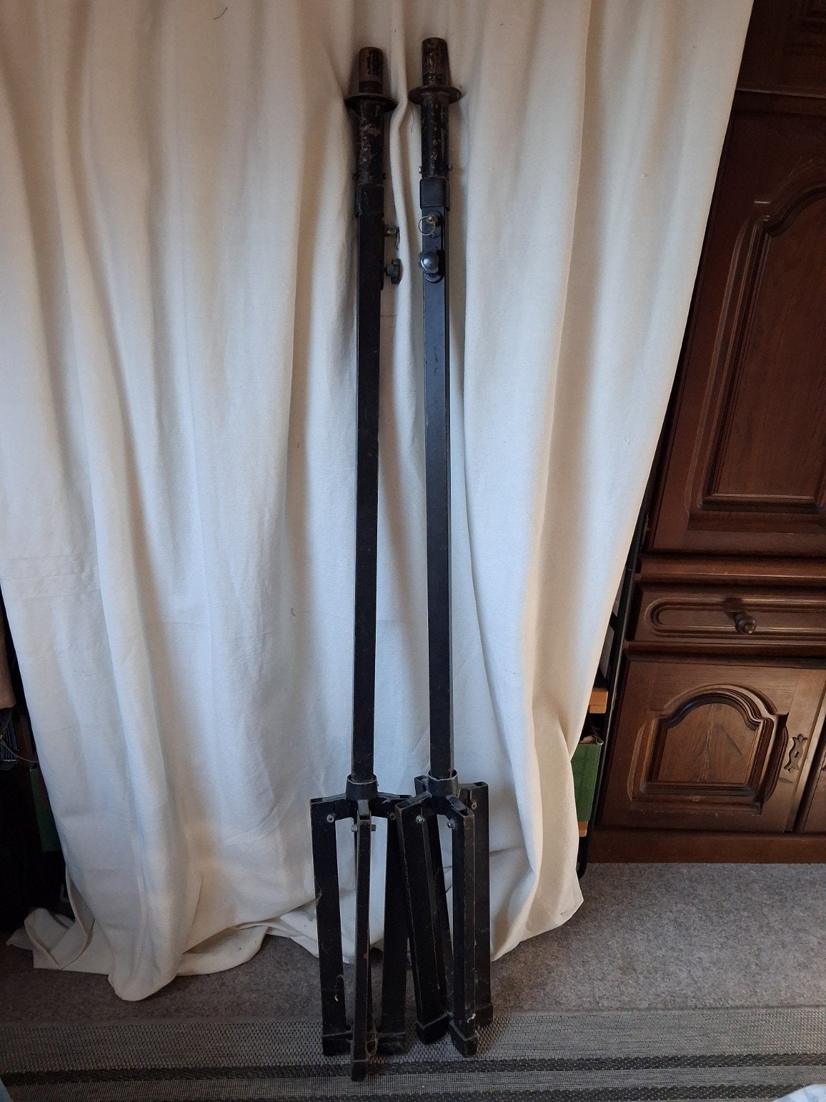 Standaards voor boxen., Muziek en Instrumenten, Standaards, Ophalen, Gebruikt, Speaker