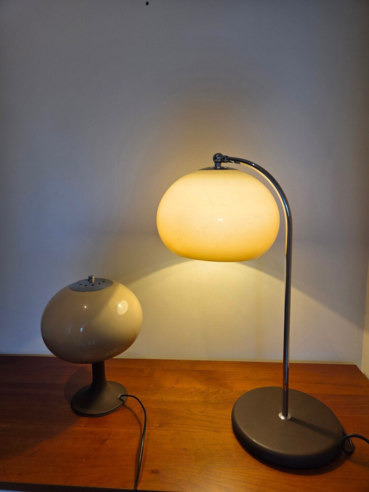 Dijkstra booglamp 60 cm vintage uniek model, Ophalen, Vintage