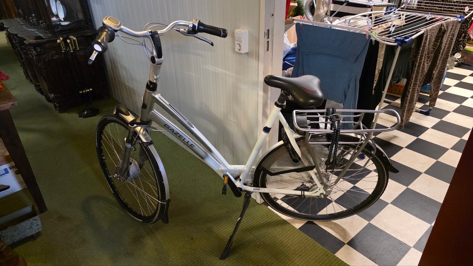 zgan elektrische  Gazelle fiets