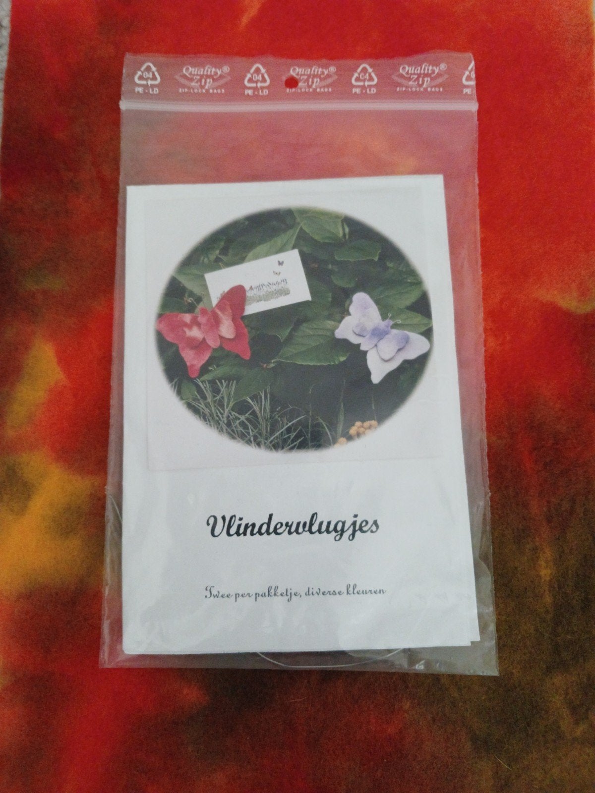 Vilten vlindervlugjes, Ophalen of Verzenden, Nieuw, Figuurtje(s)