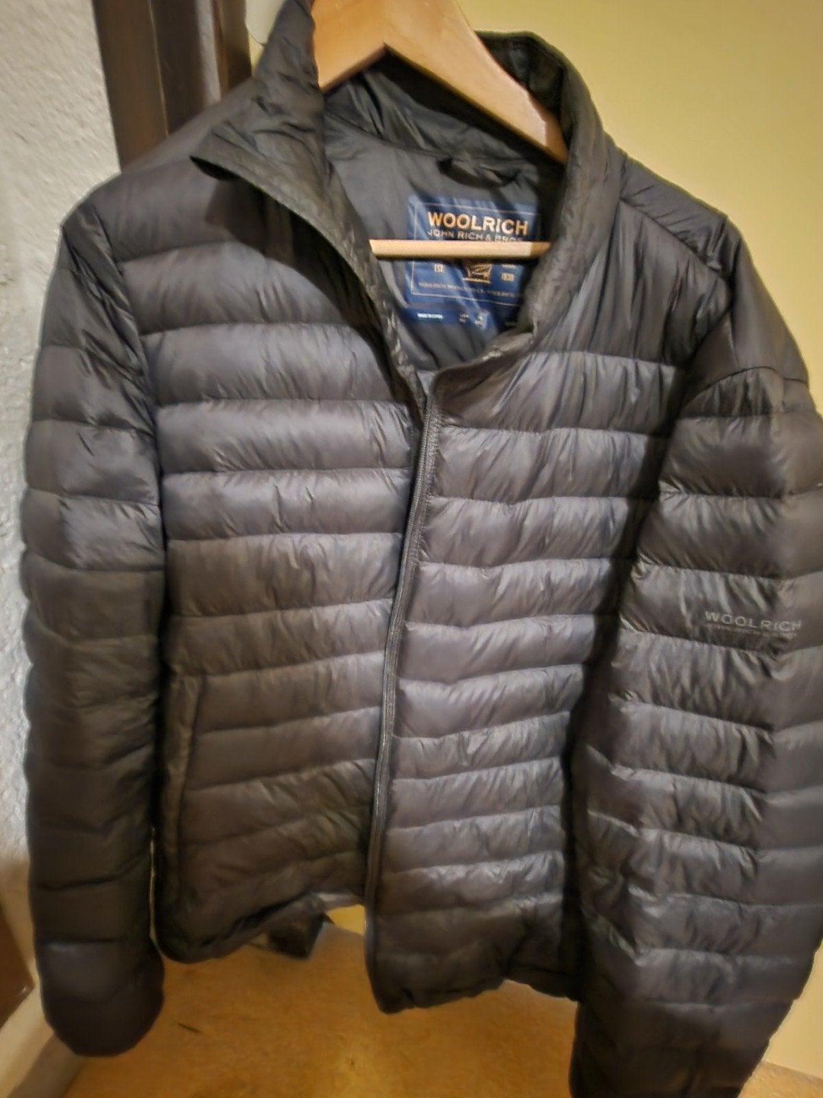Woolrich zomerjas, Maat 56/58 (XL), Ophalen of Verzenden, Zo goed als nieuw, Grijs