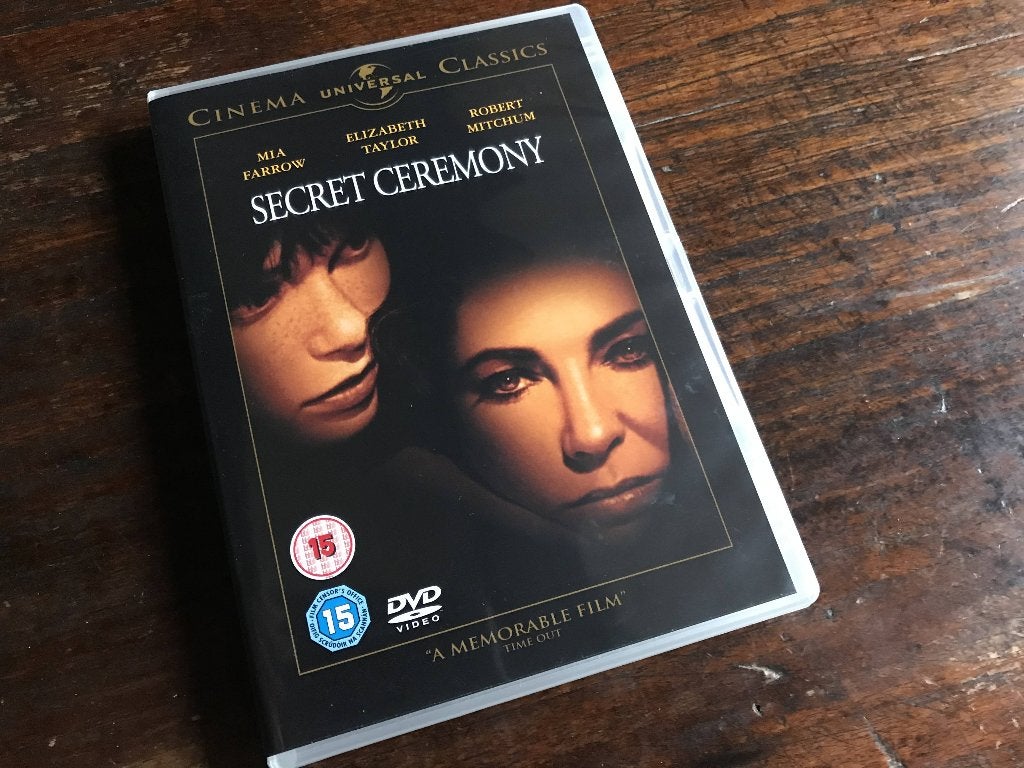 SECRET CEREMONY (Elizabeth Taylor, Mia Farrow) UK Import DVD, Vanaf 12 jaar, Ophalen of Verzenden, Zo goed als nieuw, Actiethriller