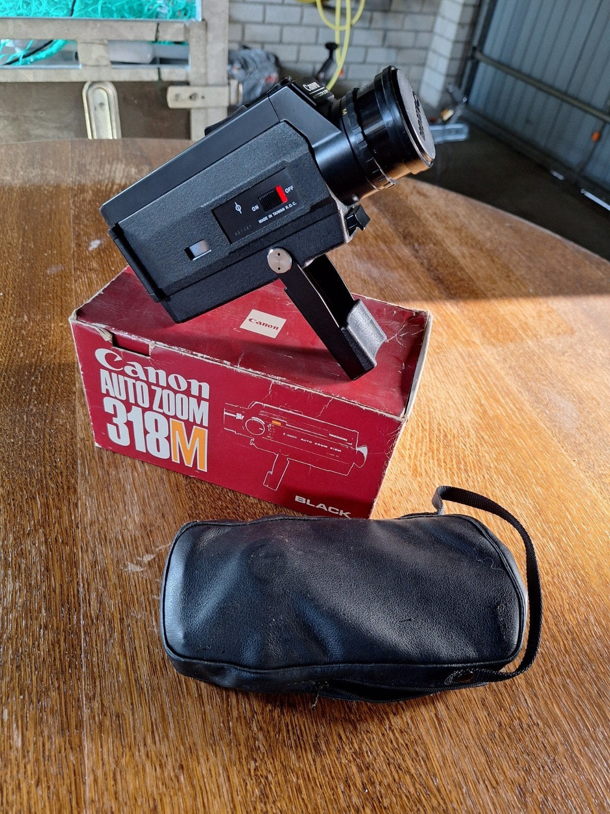 Vintage Canon 318M Super 8 Filmcamera met originele doos, Ophalen of Verzenden, 8mm, Camera