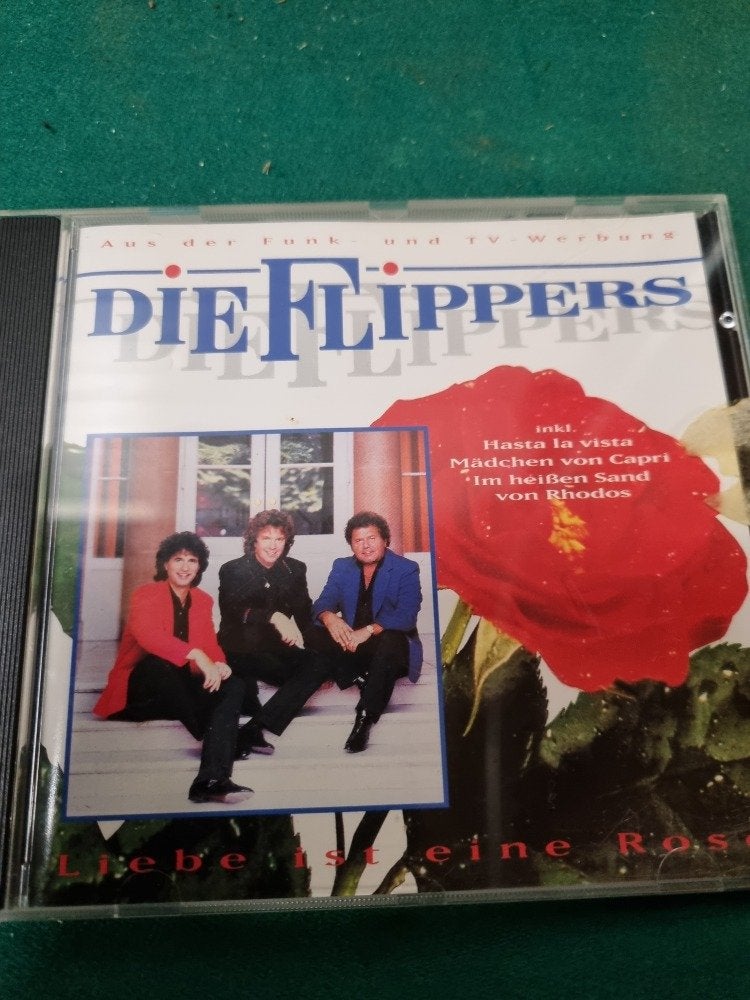 cd die flippers liebe ist eine rose, Ophalen of Verzenden