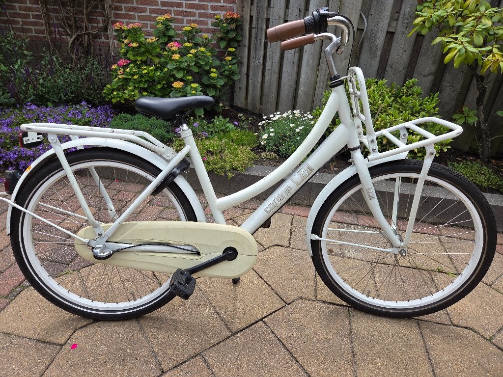 Cortina L4 Meisjesfiets (24 inch), Terugtraprem, Gebruikt, Versnellingen, Minder dan 47 cm