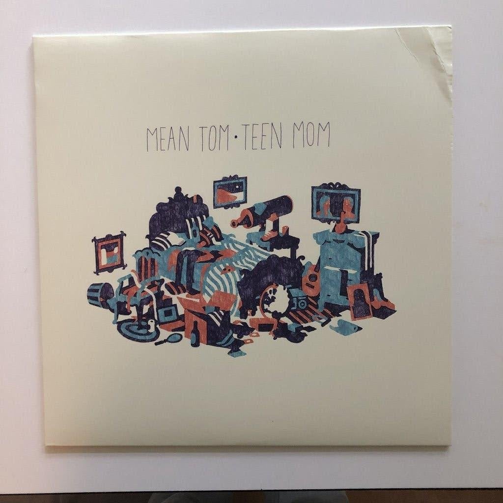 Mean Tom - Teen Mom Vinyl, 12", 45 RPM, EP, Clear, Colored vinyl, Ophalen of Verzenden, Zo goed als nieuw, EP