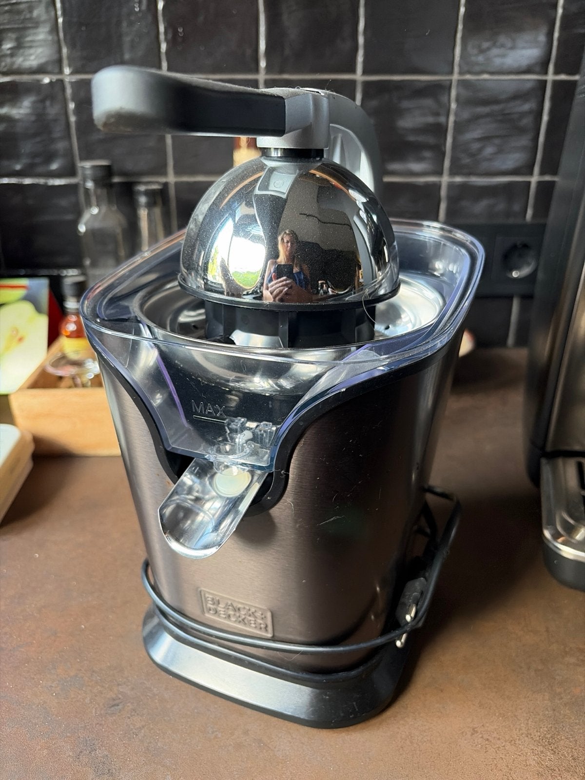 Black en Decker citruspers - Zo goed als nieuw, Ophalen of Verzenden, Zo goed als nieuw