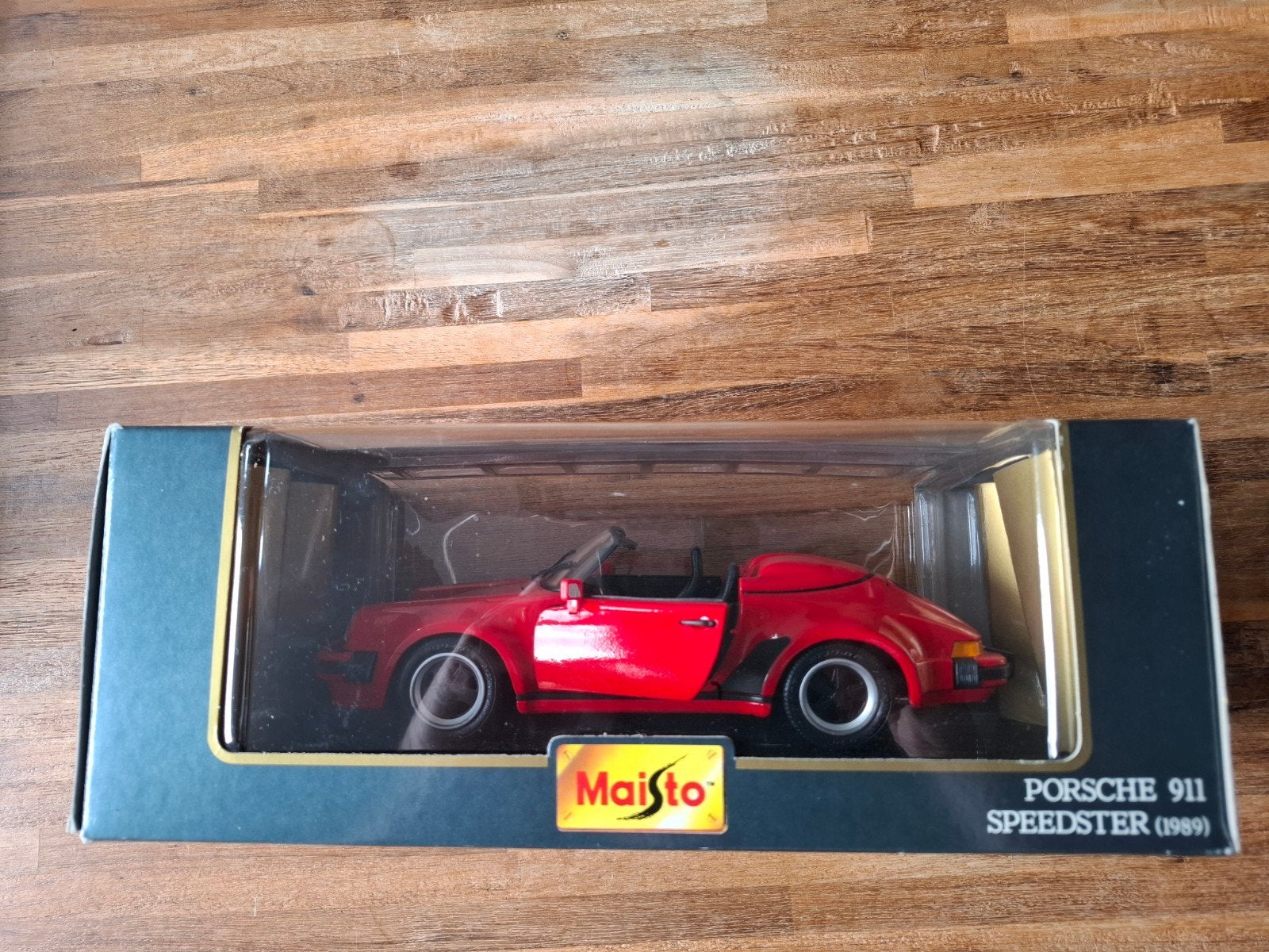 Maisto Porsche 911 Speedster (1989) - Schaalmodel 1:18, Ophalen of Verzenden