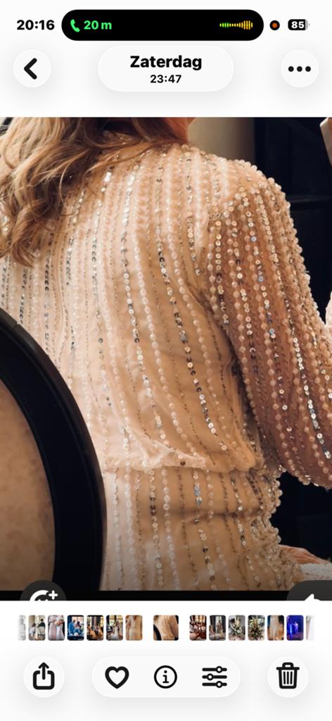 Gala/Avondjurk Kleur Champanje, Kleding | Dames, Galajurk, Overige kleuren, Ophalen of Verzenden, Zo goed als nieuw