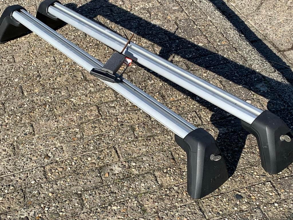 Originele BMW dakdragers voor 3-serie (2018), Auto diversen, Dakdragers, Ophalen, Gebruikt