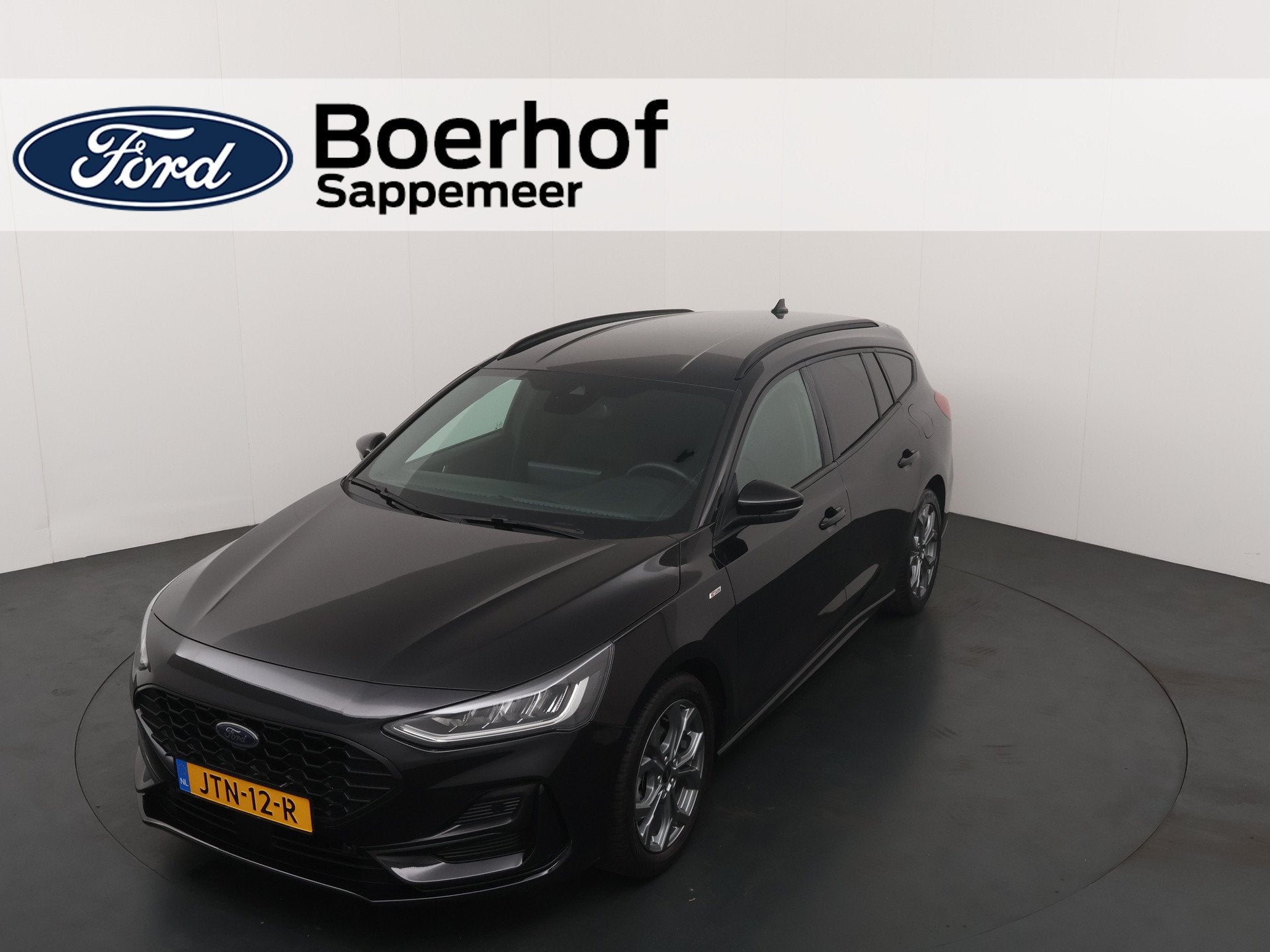 Ford FOCUS Wagon 125PK EcoBoost Hybrid ST Line | NW Model |, 12 maanden, Gebruikt, Zwart, Handgeschakeld
