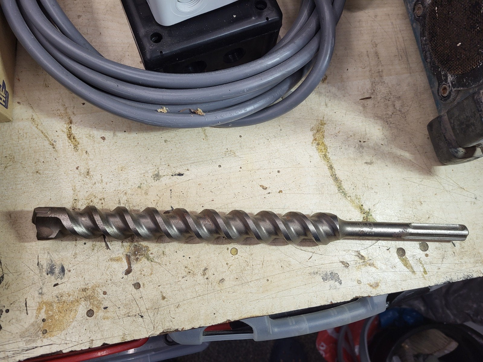 SDS Max Boor 30 x 250mm, Ophalen, Gebruikt, Minder dan 400 watt, Boor- en/of Breekhamer