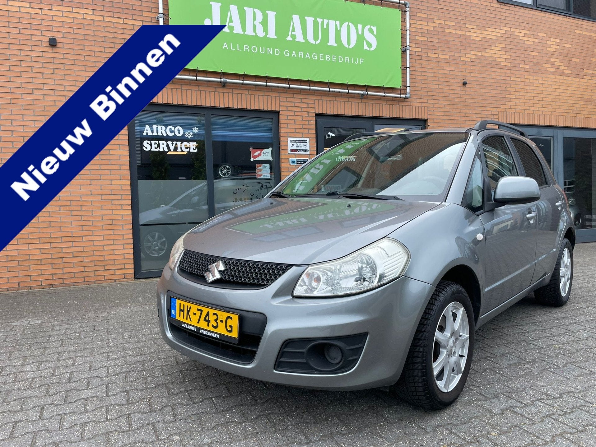 Suzuki SX4 1.6 Comfort Airco, weinig km (bj 2010), Voorwielaandrijving, Euro 5, Stof, Gebruikt