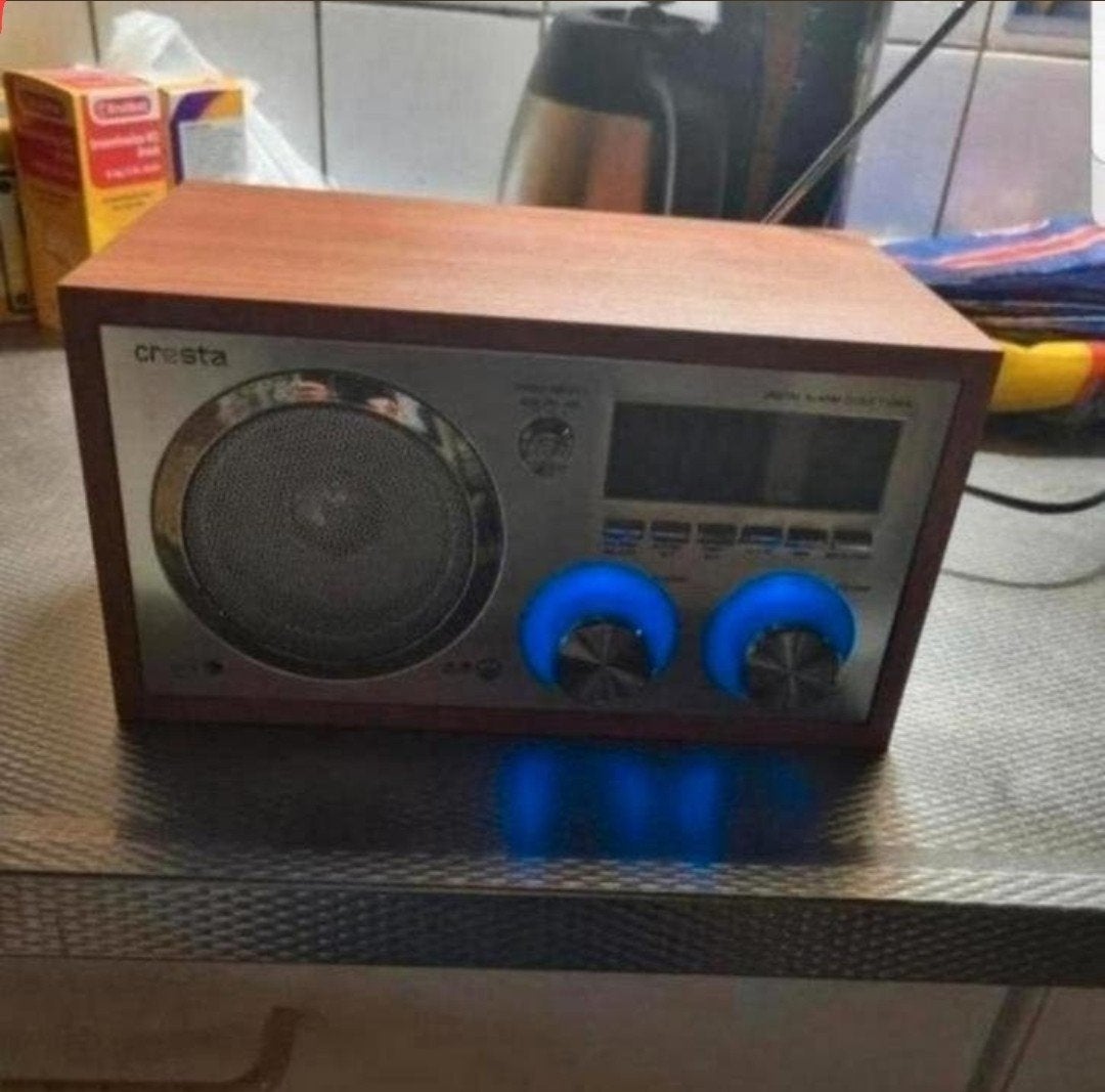 Klokradio gebruikt bieden Zie foto's, Ophalen of Verzenden, Gebruikt
