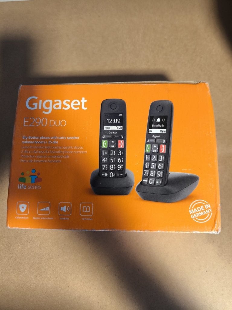 Gigaset E290 Duo, Ophalen of Verzenden, Nieuw, 2 handsets