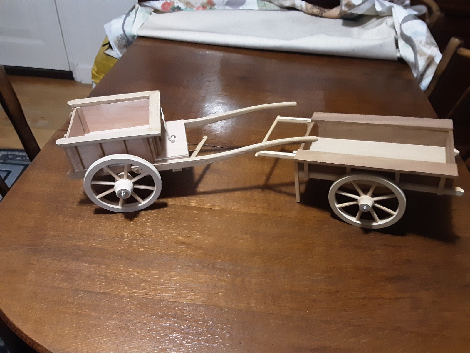 Huisvlijt zeer mooie boerenwagentjes, Ophalen, Zo goed als nieuw, Overige schalen, Auto offroad