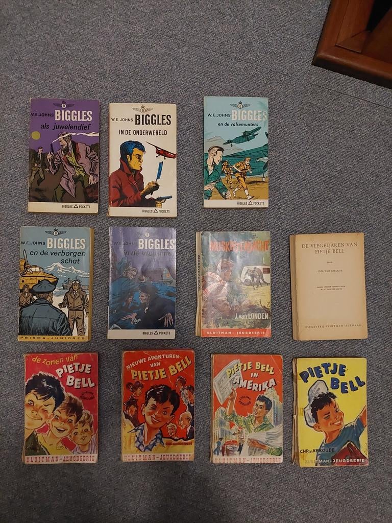 Oude bekende jeugdboeken - p.st.- jaren ‘60 / ‘70 - pockets, Boeken, Ophalen of Verzenden, Gelezen, Fictie