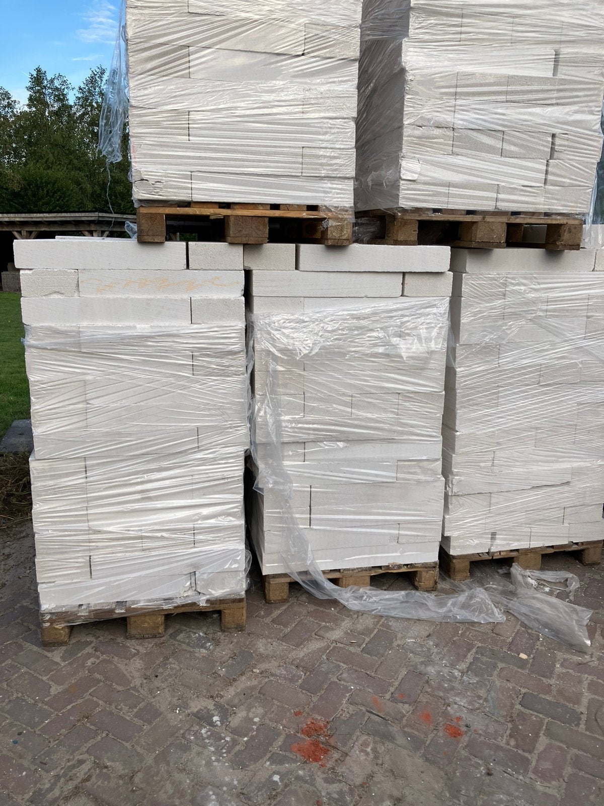 Ytong blokken 60x20x10, Ophalen, Zo goed als nieuw, Kalkzandstenen
