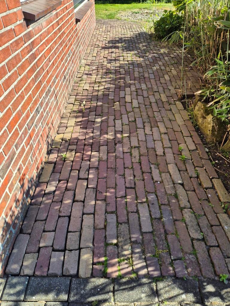 Gebakken klinkers 29m2, Overige materialen, Gebruikt, Klinkers, Ophalen of Verzenden