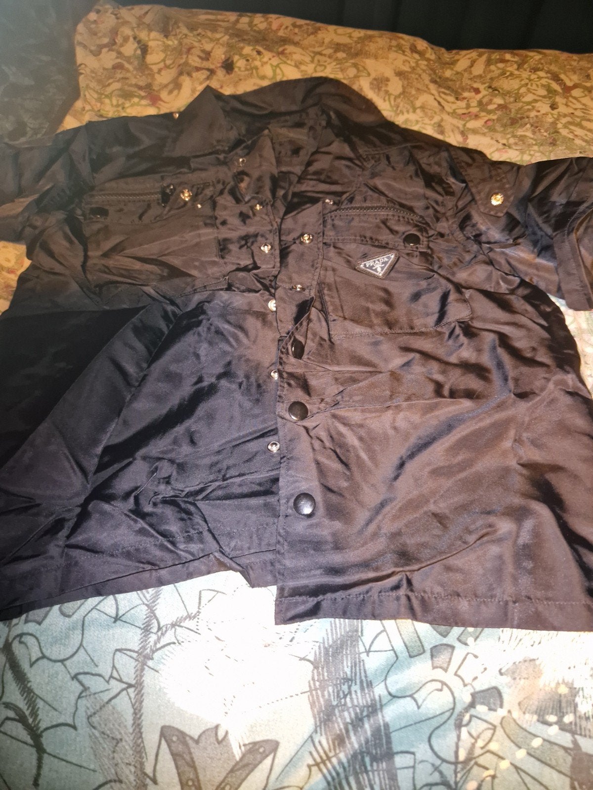 Prada Blouse maat S, Ophalen of Verzenden, Zo goed als nieuw, Zwart