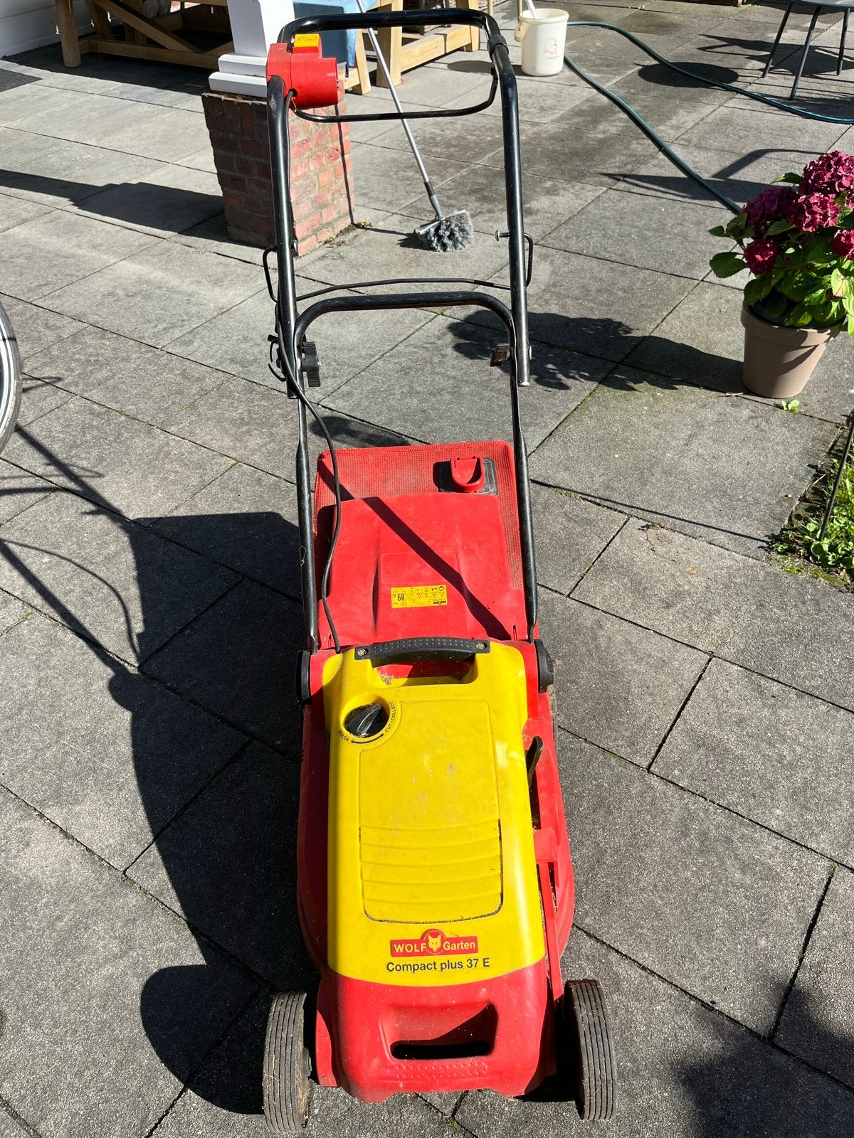 WOLF Garten Compact plus 37 E Elektrische Grasmaaier, Ophalen, Cirkelmaaier, Gebruikt, Elektrische grasmaaier