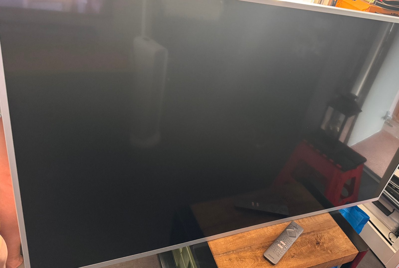 Philips 55PUS7334/12 Ambilight TV met strepen, Ophalen, Philips, Gebruikt, 50 Hz