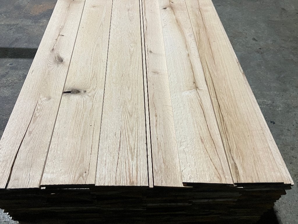 Eiken planken-dakbeschot-rabatdelen-wandbekleding-20x160 mm, Ophalen, Planken, Nieuw, Hardhout